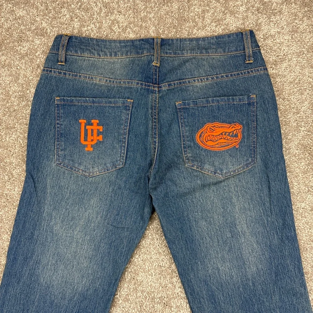 Florida Gators Embroidered Bootcut Jeans‎ Womens Size 14 NWT